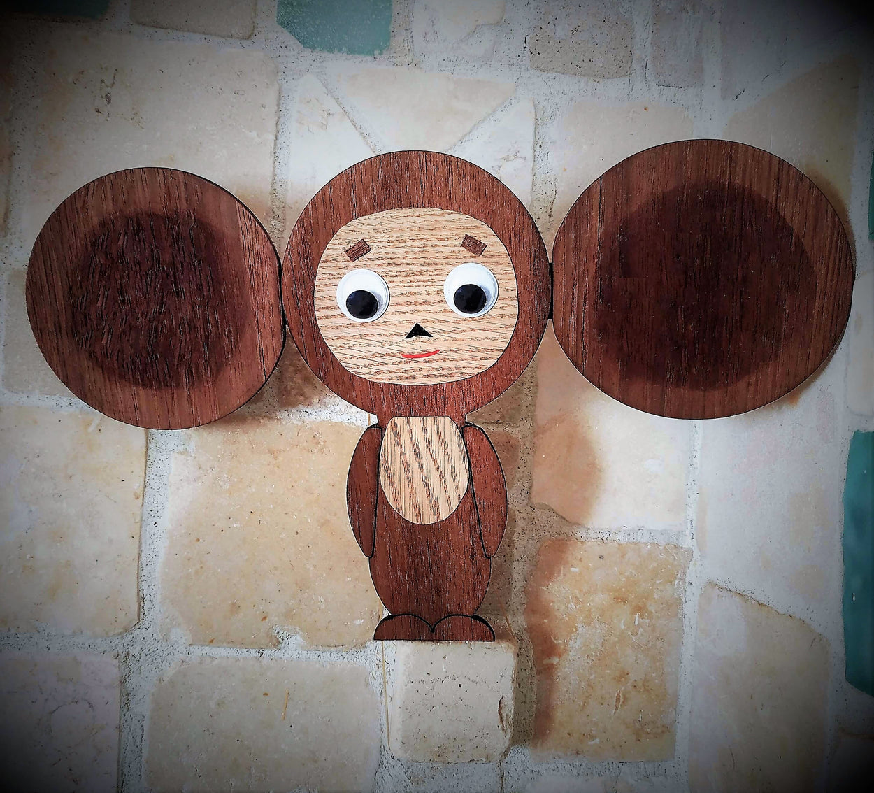 Funny toilet paper rolls holder - Topl/Cheburashka