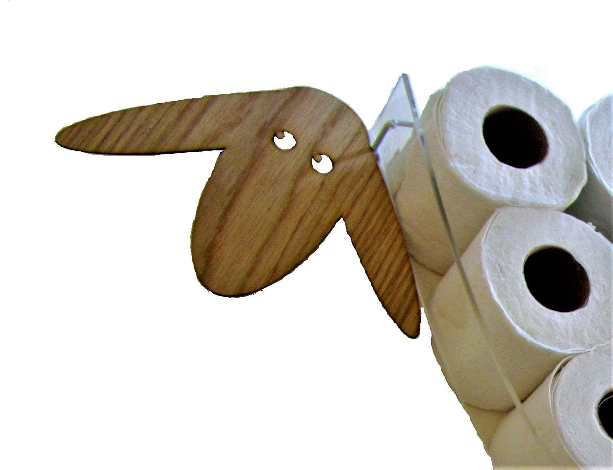 Shelf-Sheep for wall decoration and toilet paper storage GLEZANT