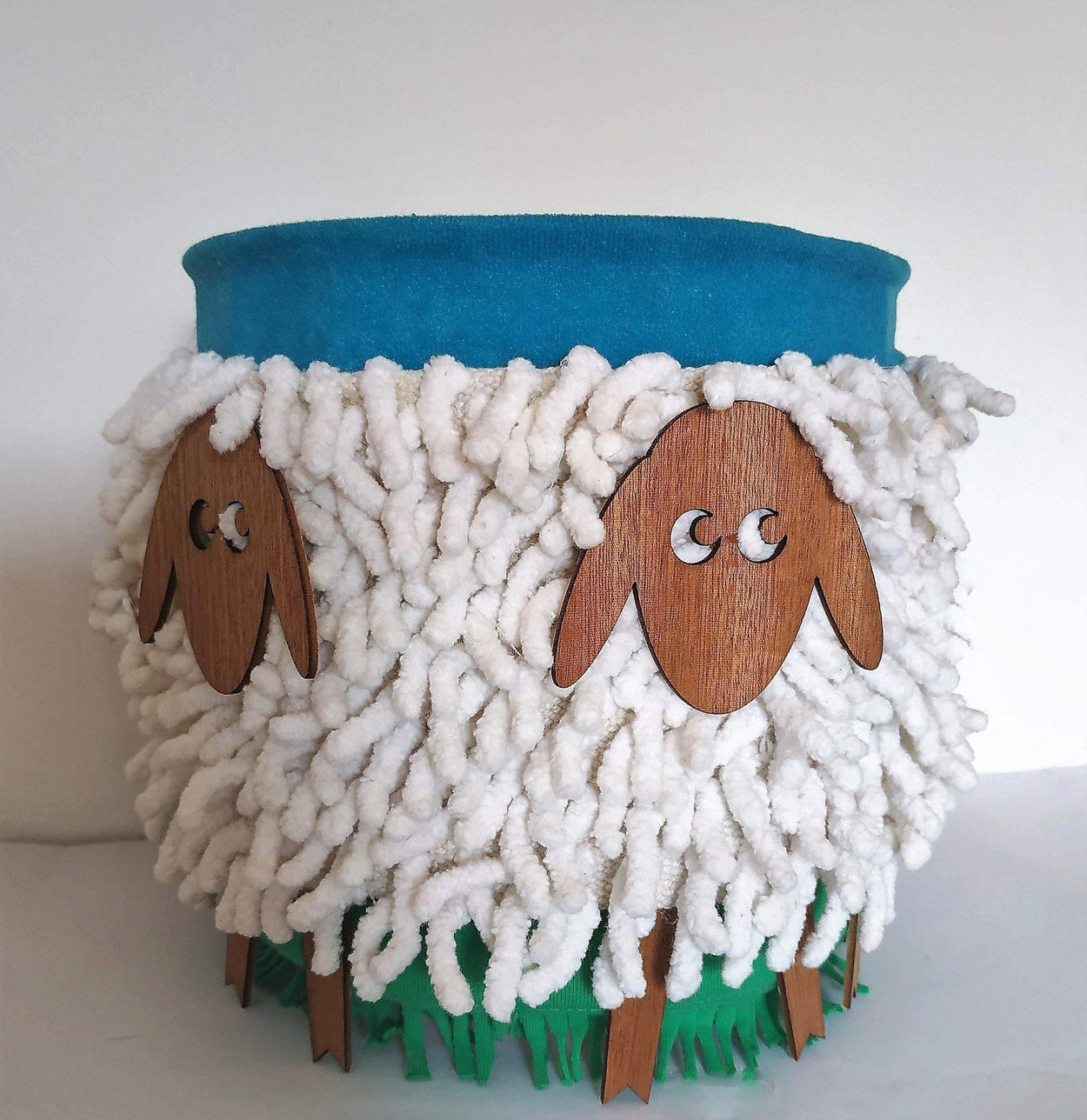 A set of lampshade and nightlight for nursery
