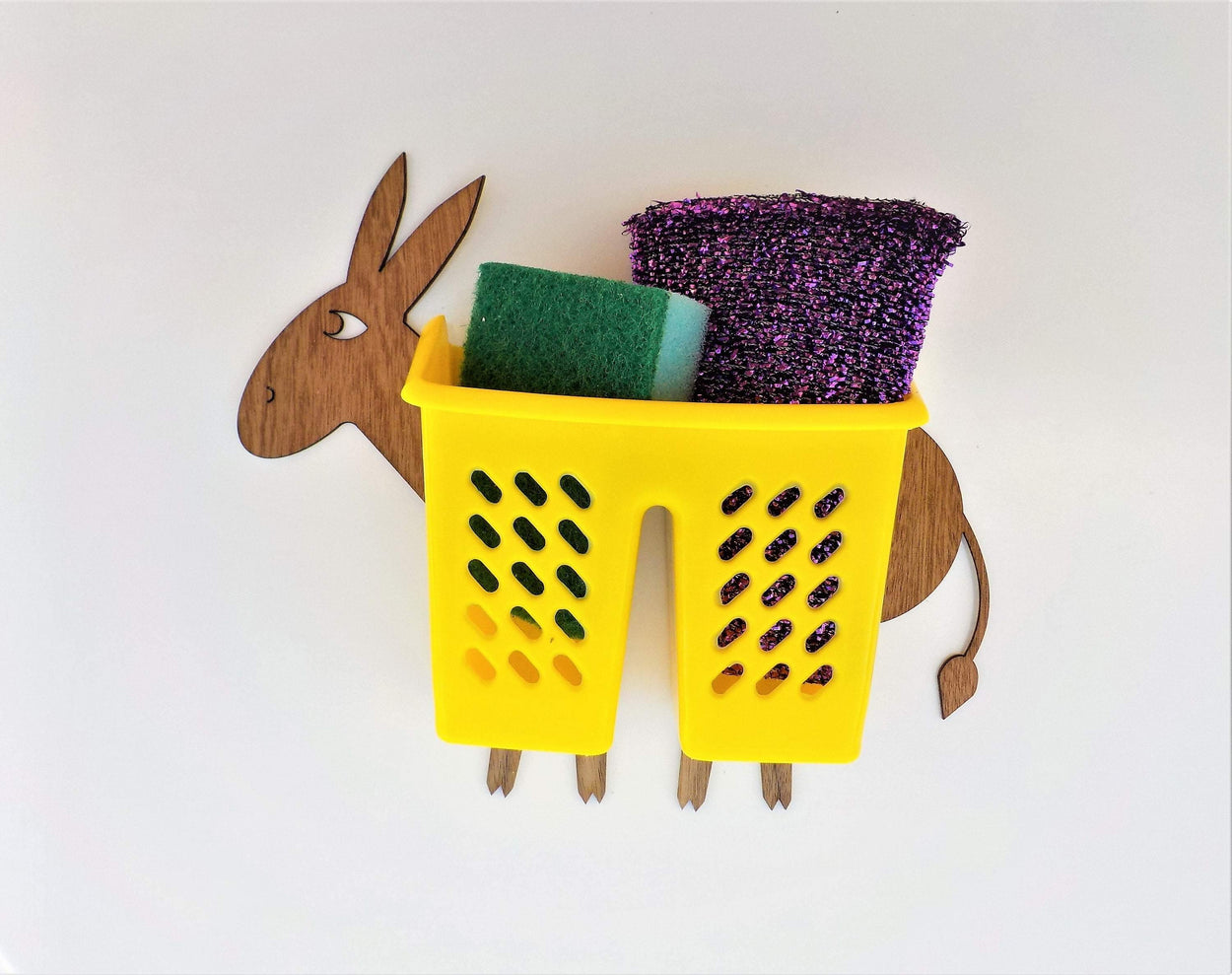 Fun Wall Holder/Sticker for sponge/toothbrush/pencils/makeup brushes - GLEZANT designer goods store.