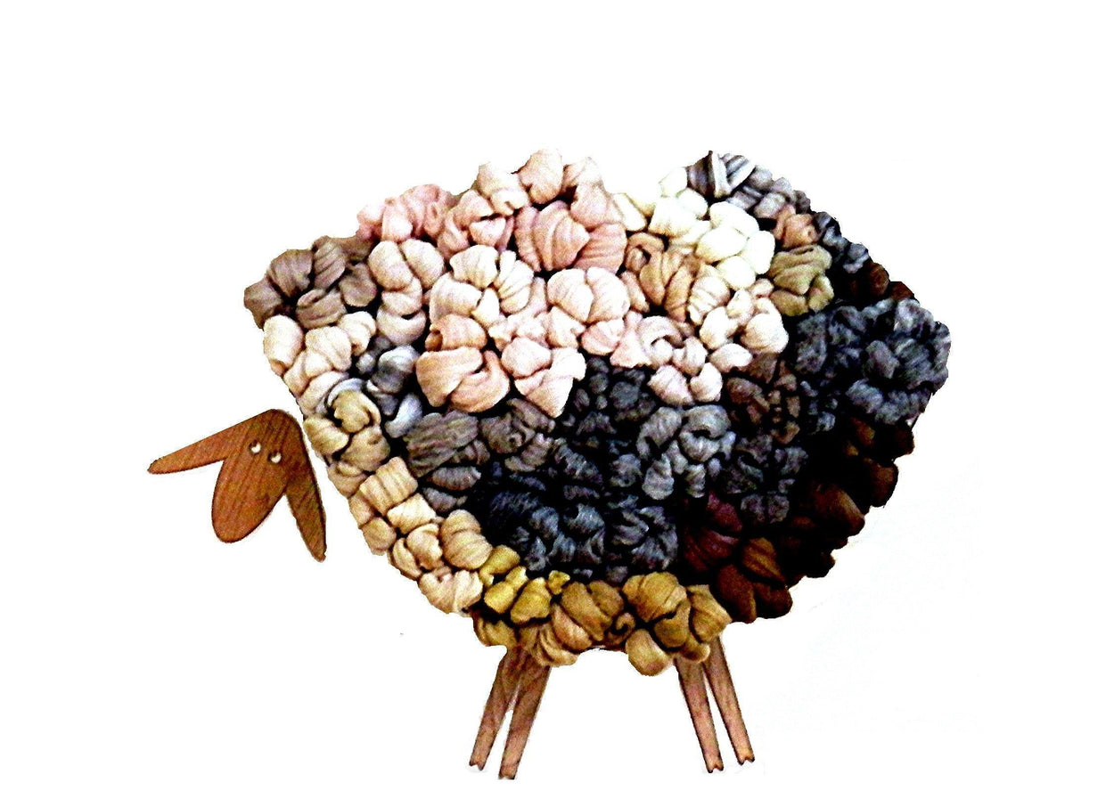 Shelf-Sheep for wall decoration and toilet paper storage - GLEZANT designer goods store.